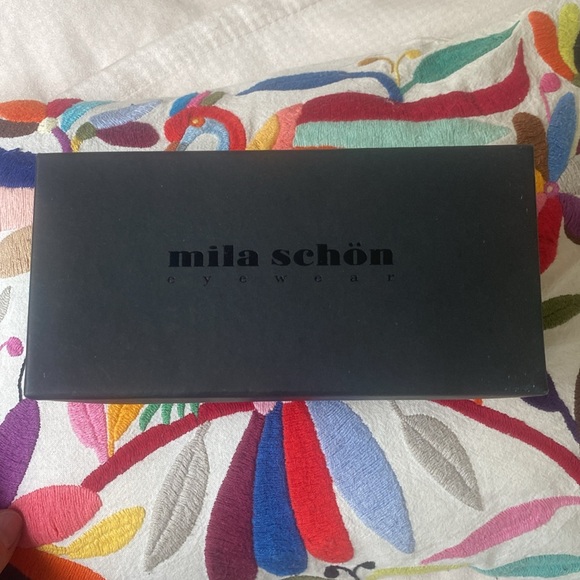 Mila Schön sunglasses, men in black style, with case and box NEW - Picture 7 of 9